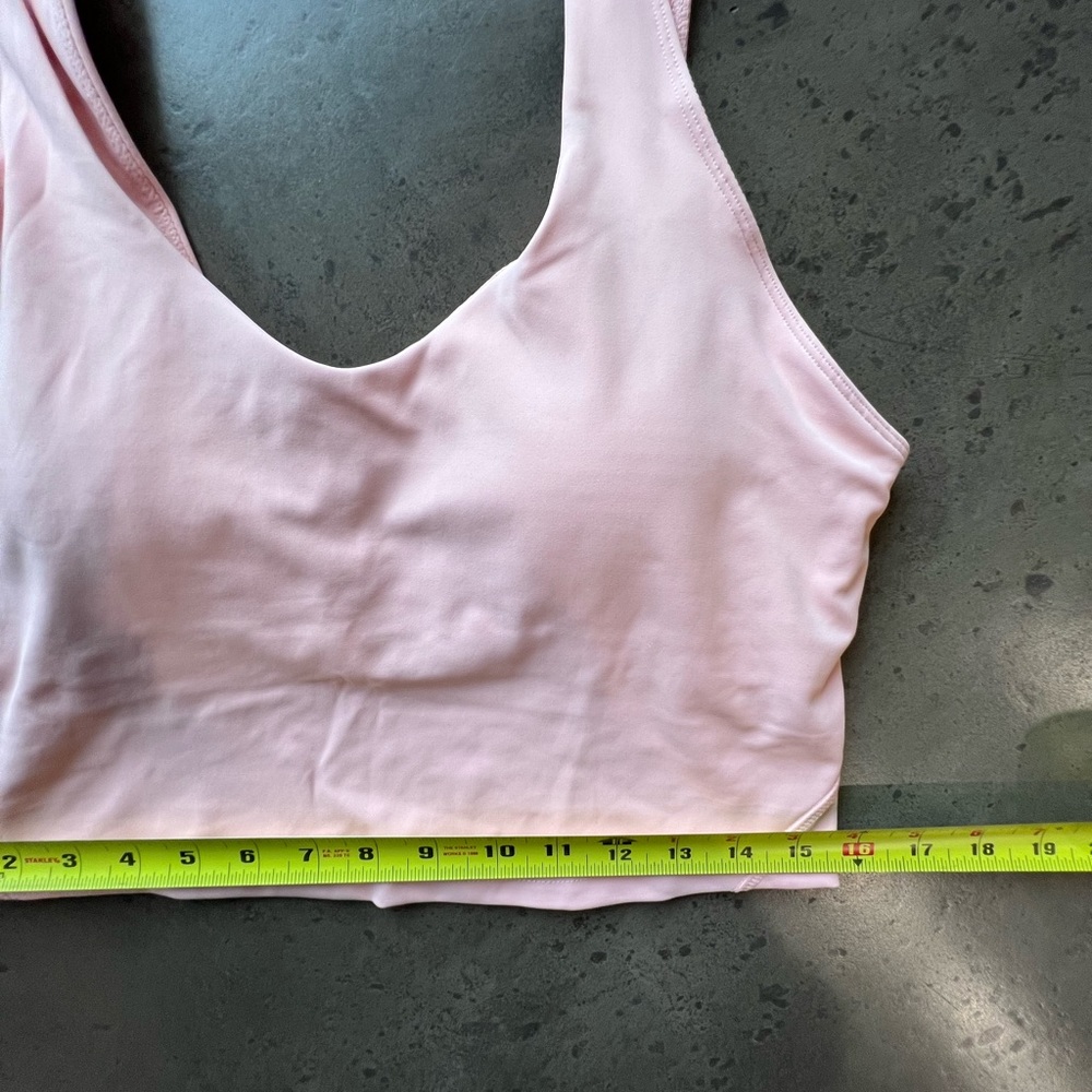 Halara sports bra, pink, size L. NWOT. - Picture 5 of 5